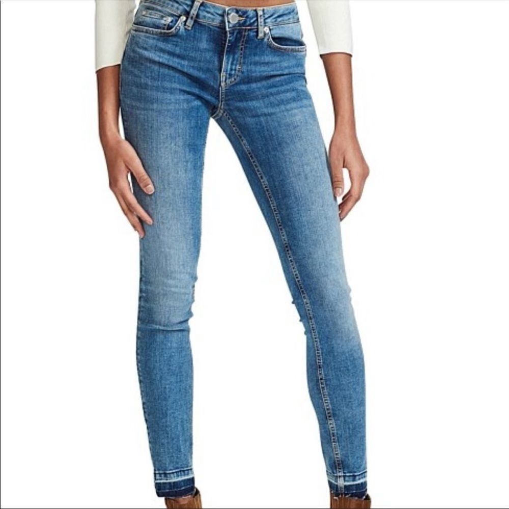 𝅺MAJE skinny blue jeans. Size 36
